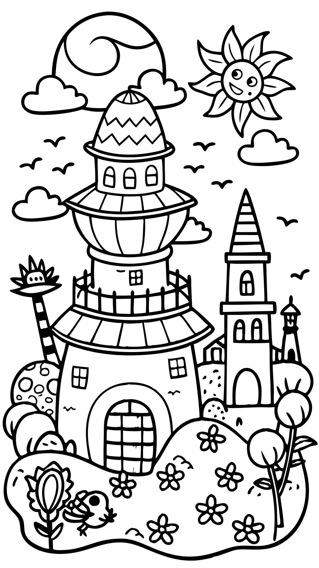 dr suess coloring page